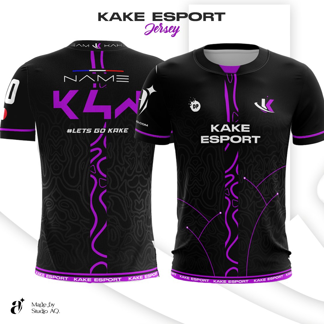 Maillots 2023 💜: 
Voici les maillots de la KAKE pour 2023. Un grand merci à <a href="/studioaq_/">It's aq. ✨</a> pour le travail effectué. 
Qu'en pensez vous ? 
#K4WIN