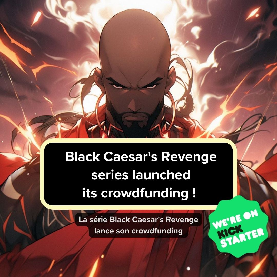 Notre première série originale Black Caesar's Revenge, se lance sur Kickstarter !
Inspirée de l'histoire vraie du 1er pirate africain ayant existé, Black Caesar à l'âge d'or de la piraterie, début XVIIIe siècle 🏴‍☠️

Prêt à découvrir cette histoire 100% africaine?
Rdv link in bio