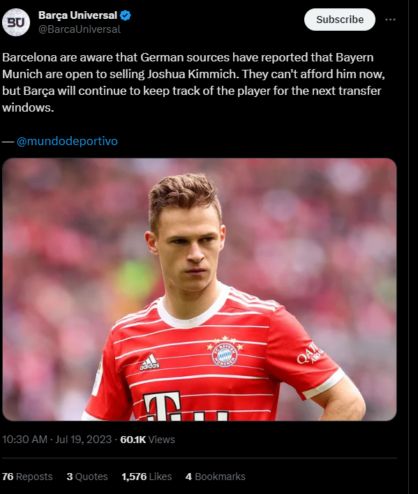 Kimmich_FR's tweet photo. Qui se souvient quand les barcelonais pensaient qu'ils allaient acheter Kimmich 😂😂😂😂😂😂😂😂😂😂😂😂😂😂 https://t.co/JsF9hckVCR