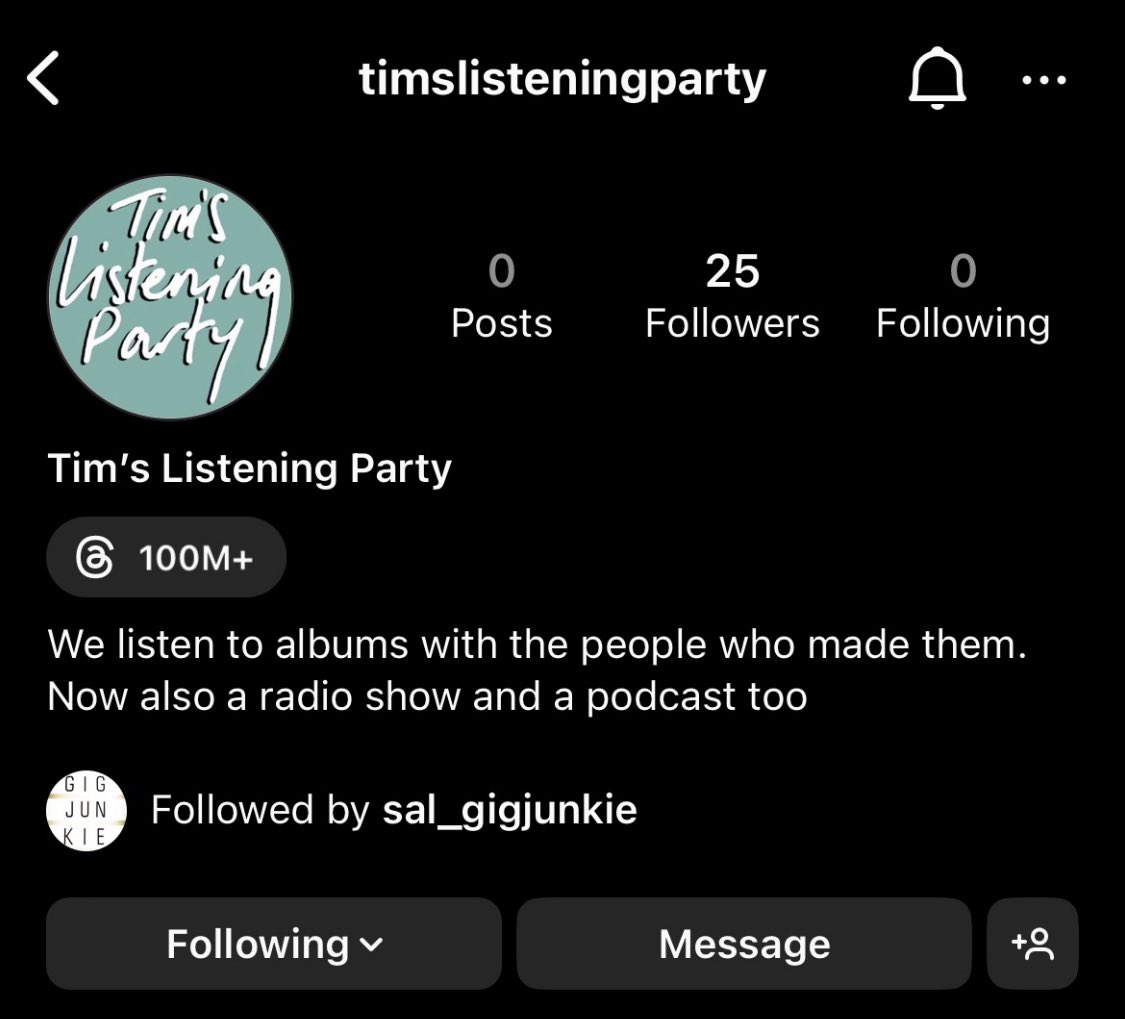 Fake instagram account alert