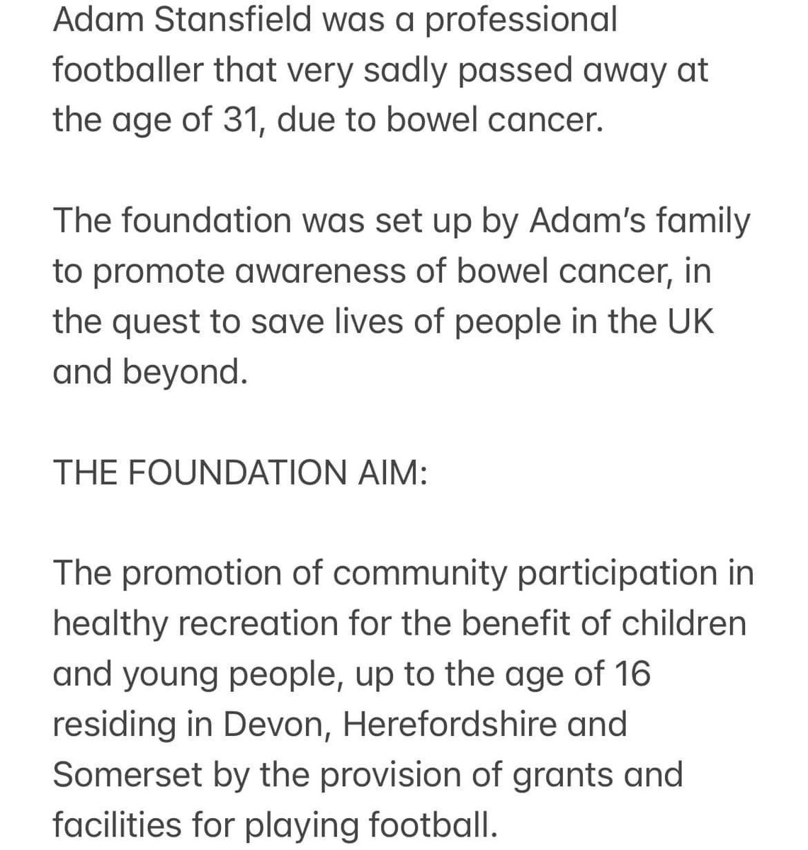 A huge thank you to @GrahamClark16 for this match worn and squad signed @DurhamCricket shirt. I’m auctioning it off for the @as9foundation. Please reply with a bid or DM me. Auction ends Tuesday 8pm. All RT’s appreciated. #ForTheNorth