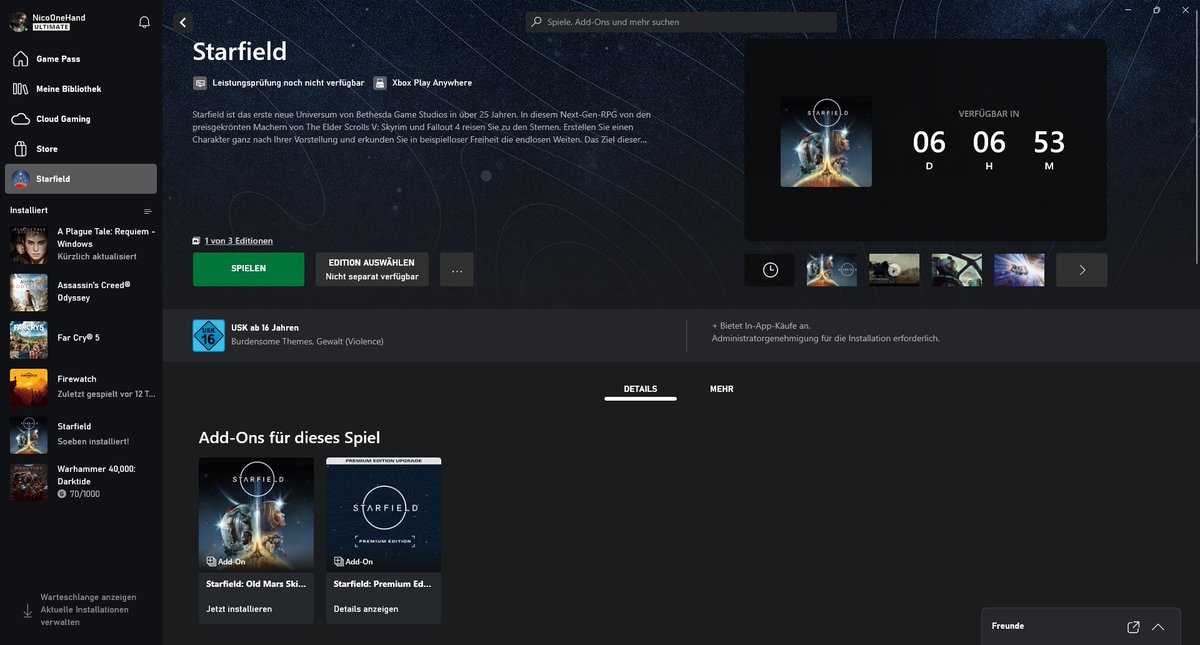 NTOHG's tweet photo. #starfield soll angeblich das neue Skyrim sein. Na das lässt meine Lauscher doch glatt mal doppelt so groß werden ^^ https://t.co/EkGiRF2PWR