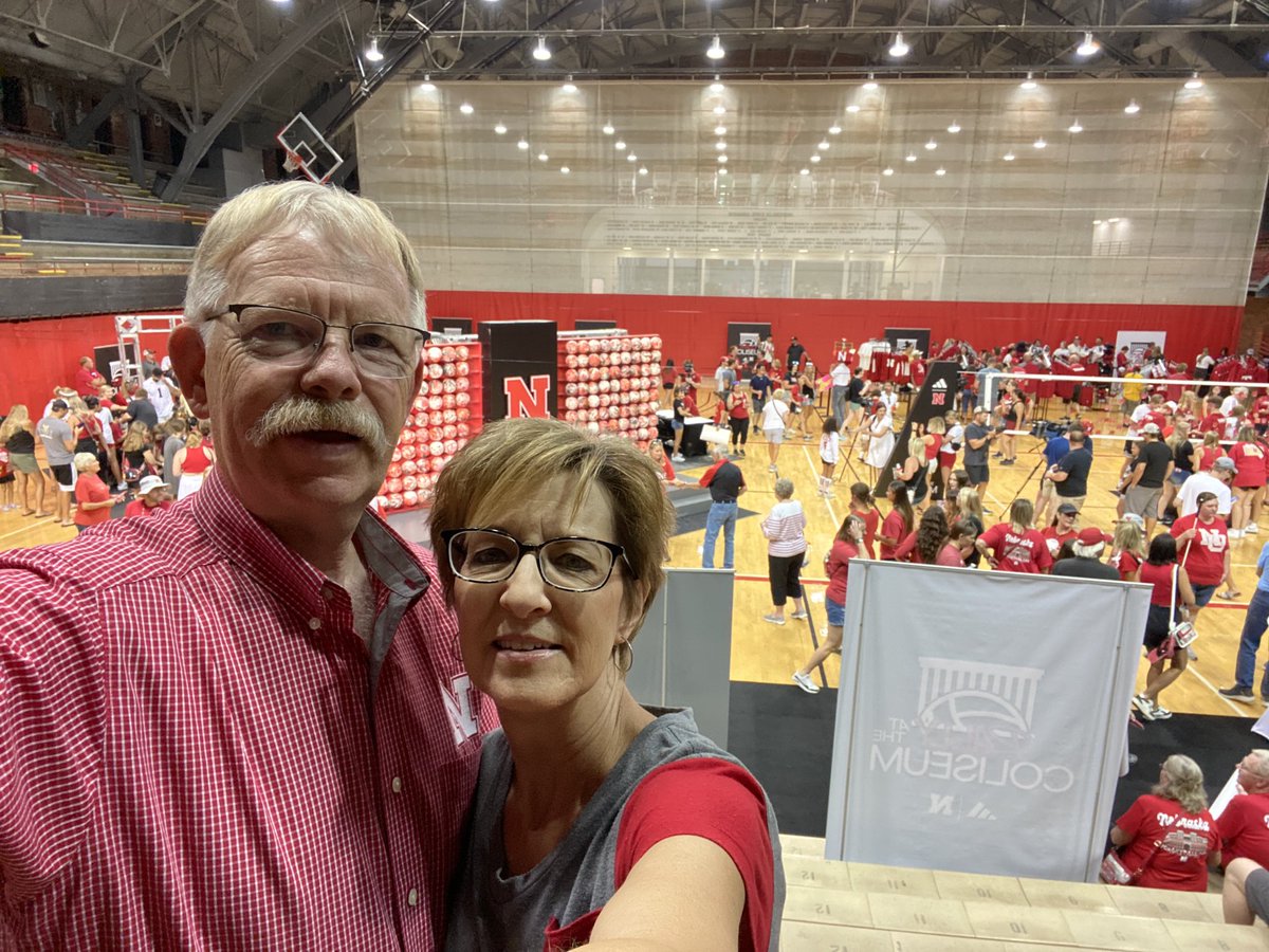 #RATC Volleyball Day in Nebraska.  GO BIG RED!!