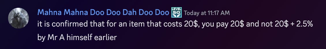 Defi_Spidey's tweet image. Here is some good news, in a bad economy! 
Looks like Merchants pay the 2.5% fee (?) Noice!
#SafeMoonCard #SafeMoon 

#SafeMoonEcosystem #SafemoonGalaxy