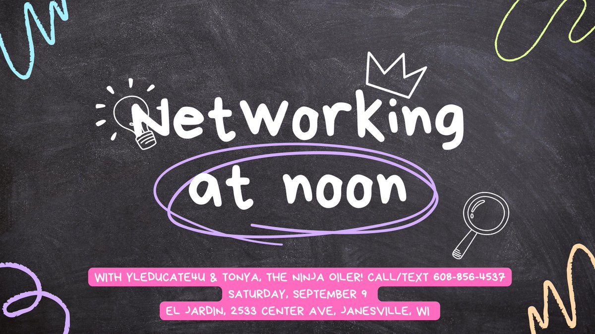 YLeducate4U's tweet photo. Are you a small business owner, in Direct Sales, a network marketer, etc., local to southern WI and want to network?
#networking #janesville #wisconsin https://t.co/KzaMew8tNH