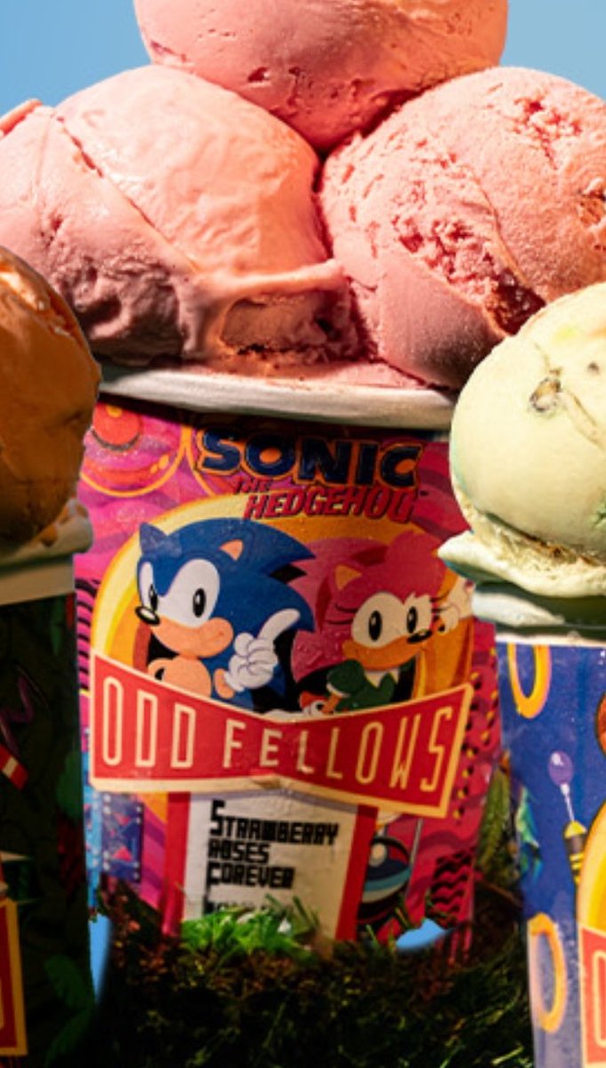Sonic the Hedgehog on X: Nothing says summer like ice cream! We're  partnering up with @oddfellowsNYC to bring you some exclusive and  highly-limited flavors inspired by the world of Soniccoming TOMORROW!   /