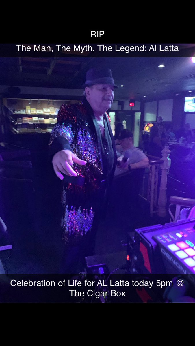 Cigar_Box's tweet photo. The Man, The Myth, The Legend: Al Latta https://t.co/feiZtMoys0