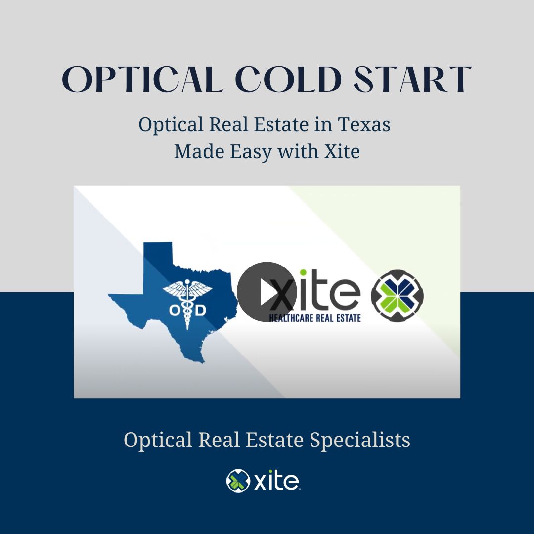 XiteRealty's tweet photo. Texas optical professionals trust Xite.
Watch the video. > https://t.co/brtiqGW7qA
#opticalclinics #dentalcoldstart #optical #opticaloffice #opticalife #opticalpractice #optometrist #optometry #opticalrealestate https://t.co/ZOs2S5Y0YP