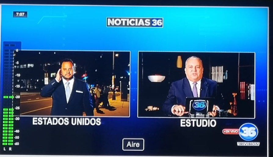 memorivera2's tweet photo. Se ve sencillo, pero detrás de esto hay más de 40 personas que lo hacen posible y no se ven en pantalla.
Gracias Trivisión 36 por hacerlo posible.
Orgulloso de los compañeros que hacen el trabajo silencioso. https://t.co/v2qVhm91f9