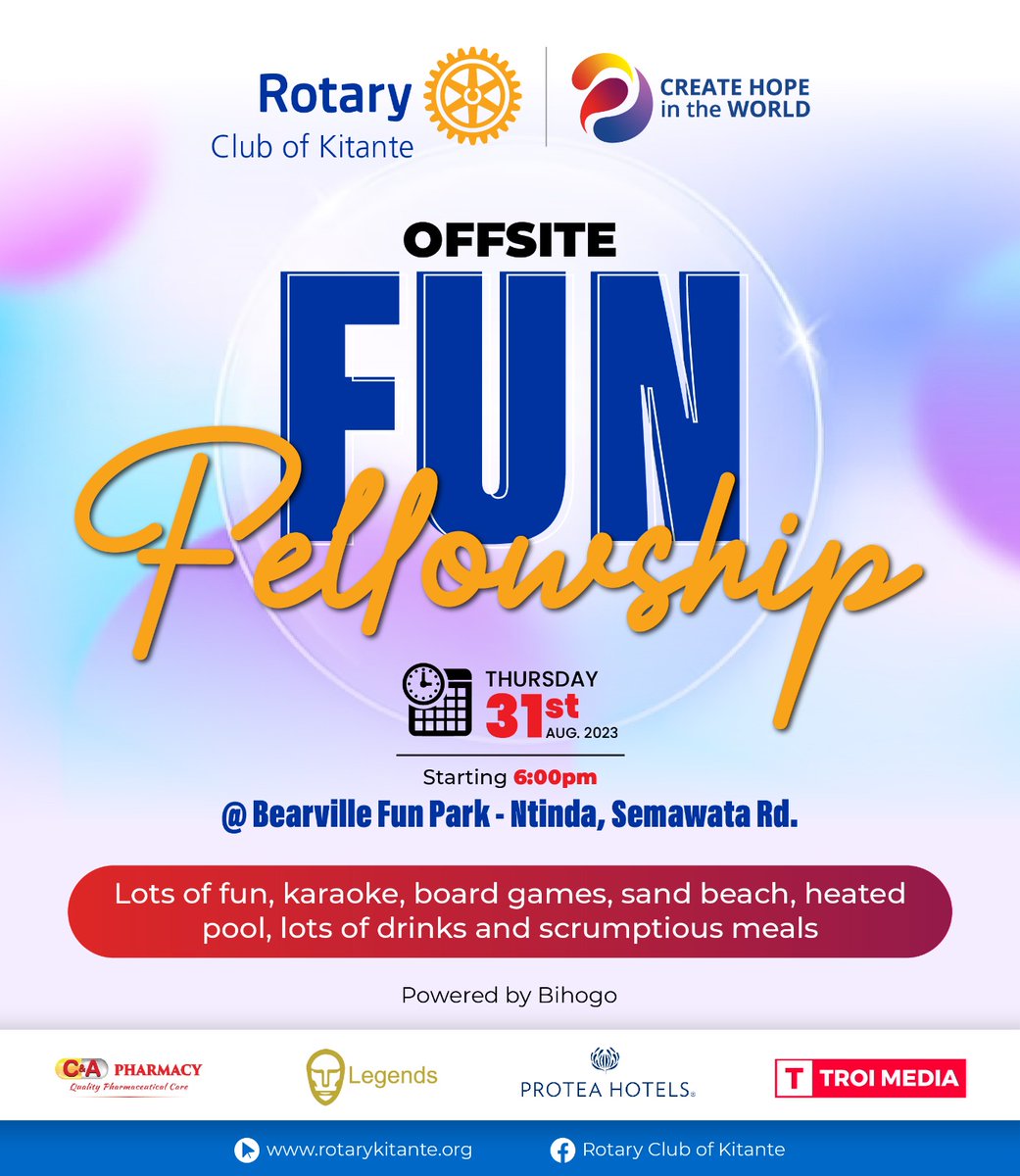 RKitante's tweet photo. Break free from the routine and dive into a whirlwind of FUN this Thursday, August 31, 2023!

We are turning Bearville Fun Park into a paradise of board games, karaoke showdowns, sandy beach bliss, heated pool vibes, endless sips, and culinary delights.

Be there or be square! https://t.co/EHyhh2U9Gn