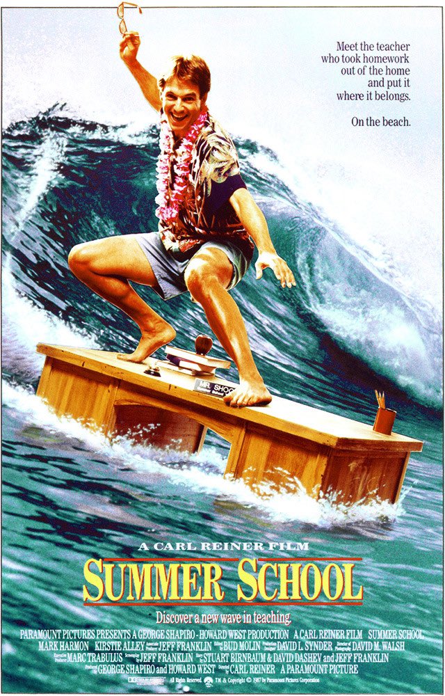 neonbrainiacs's tweet photo. School is in session, maniacs! To celebrate our 6year anniversary episode, we’re covering Summer School. This movie boasts an impressive cast, including Dean Cameron who we interview at the end of the episode! https://t.co/ifiCzk0Yjr https://t.co/CPHk37asK7