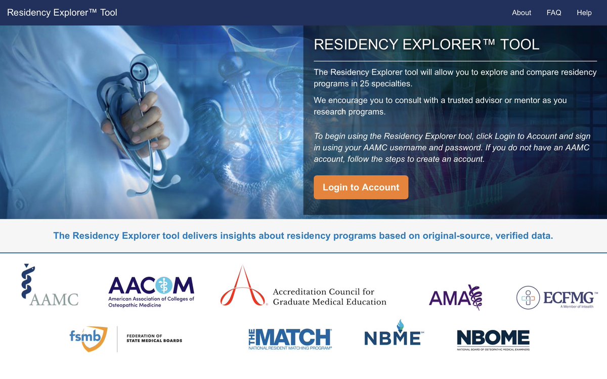 jbcarmody's tweet photo. Residency applicants often use the AAMC’s Residency Explorer to decide where to apply.

But when I reviewed it recently, there was a notable change from previous versions:

Comparative data on USMLE Step 2 CK scores are now missing.

(a 🧵 on #ApplicationFever and financial COI) https://t.co/DydSi1Emnm