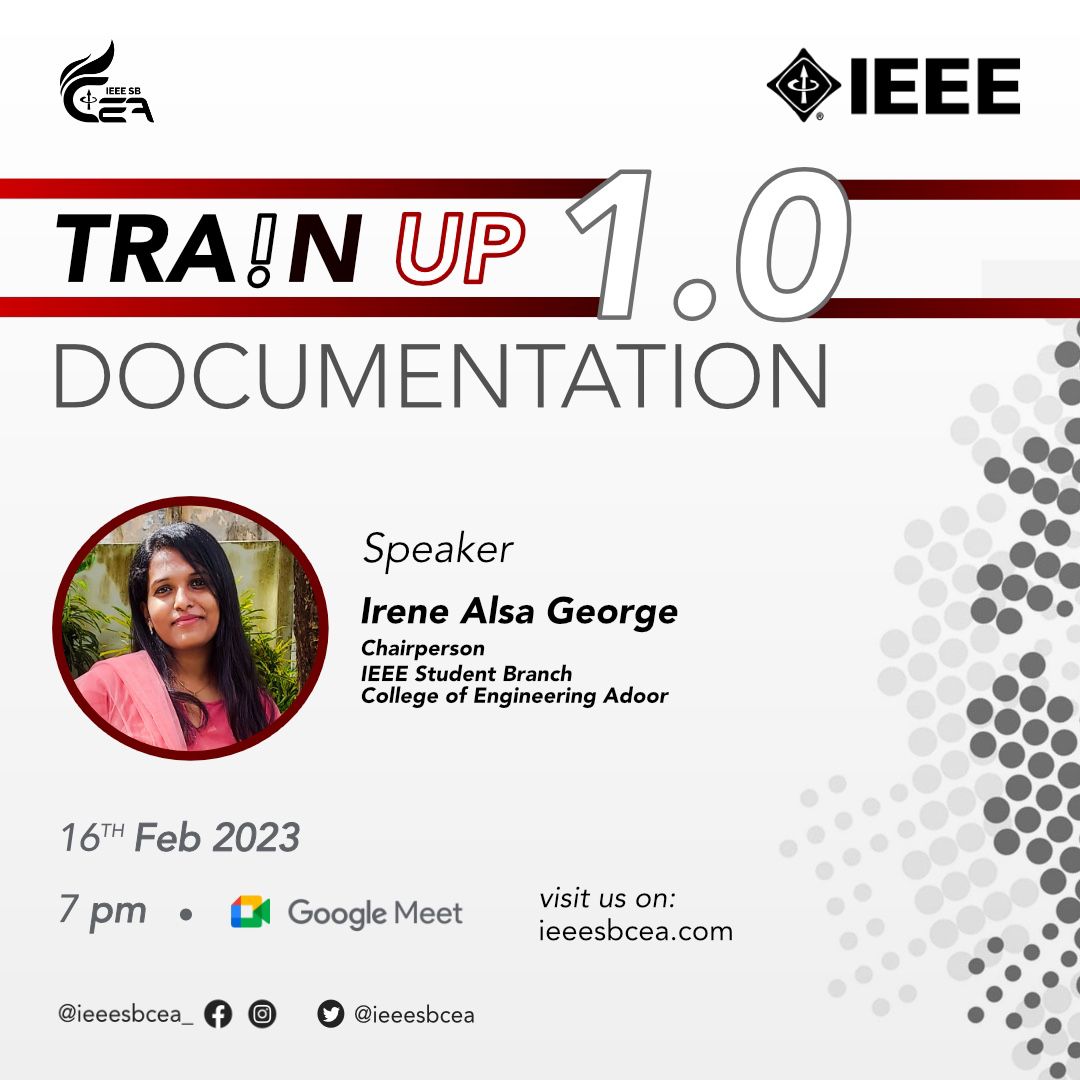 IEEE Student Branch College of Engineering Adoor (@ieeesbcea_) / Posts / X