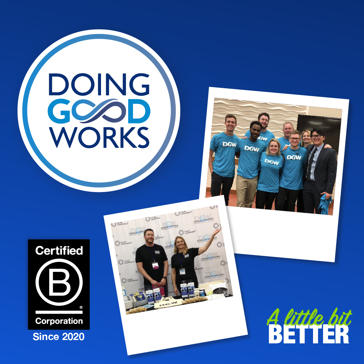 B Corp certified <a href="/doinggood_works/">Doing Good Works</a> is a full-service print, packaging, &amp; promotional merchandiser, giving back to the foster care community through sales and employment. They raised almost $950,000 in 2022 for those affected by the foster care system.

tinyurl.com/5n6prn8n