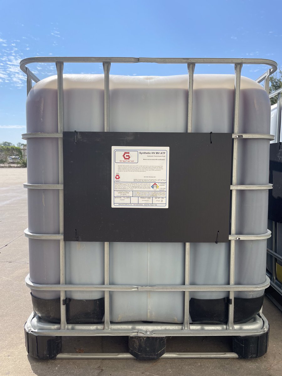 graphenoil's tweet photo. Graphenoil Synthetic High Viscosity ATF heading to an Independent School District

#graphenoil #oil #madeinusa https://t.co/VJAaFTyObV
