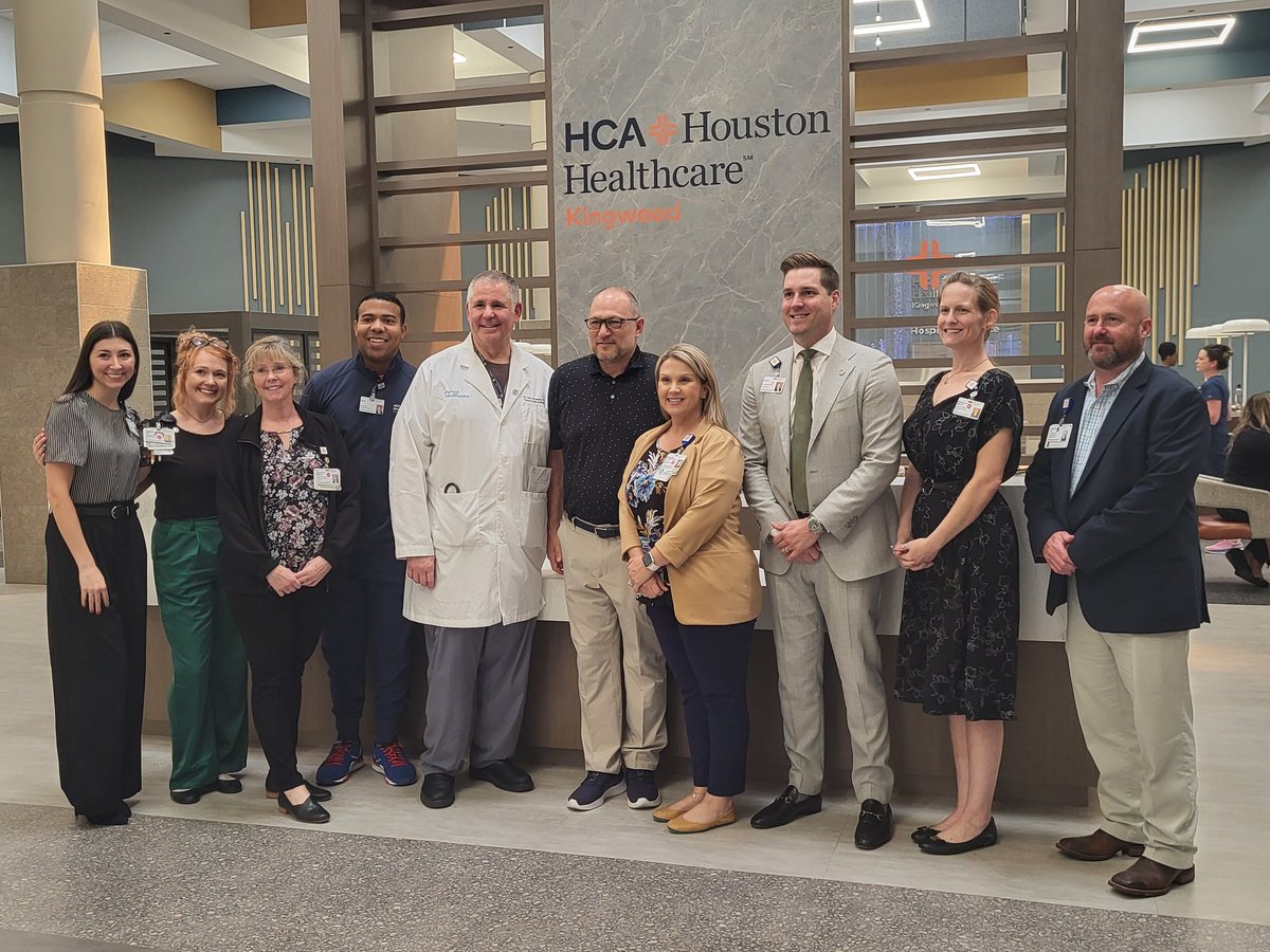 HumbleISD_FDN's tweet photo. Congratulations HCA Kingwood on Level II Trauma Certification. Thank you, Ken Kirchhofer, for sharing  your powerful story. https://t.co/jpwndDA5dm