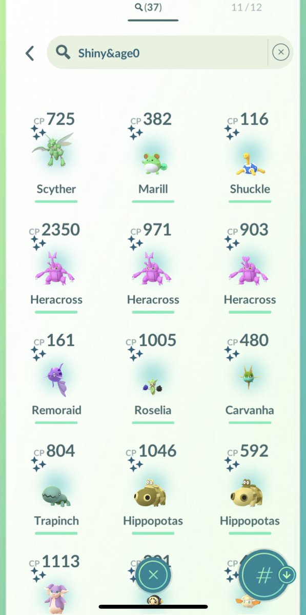 OnlyBenchi's tweet photo. 1. Day of PokémonGOFest 

~ 1300 Caches 
-  37     Shiny ✨
-    6     Hundos

#PokemonGO #PokemonGoFest https://t.co/MMLhcXIS4V