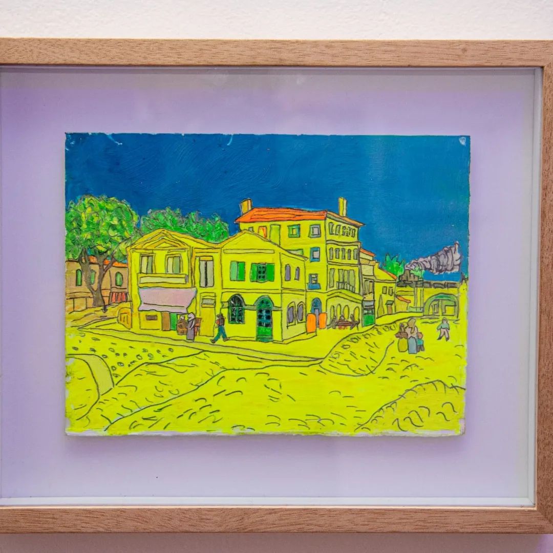 Brunomktbh's tweet photo. A Casa Amarela 2022 - Óleo sobre papel

#Exposição #geometriadaluz #Alquimiadacor
#acasaamarela #Releitura #Mastersofart #vangogh #barbaradamasio #arte #art #Exposição #neon  #artoftheday #artlovers #barbaradamasioart #Belohorizonte #artwork https://t.co/2QrtrGPC2F