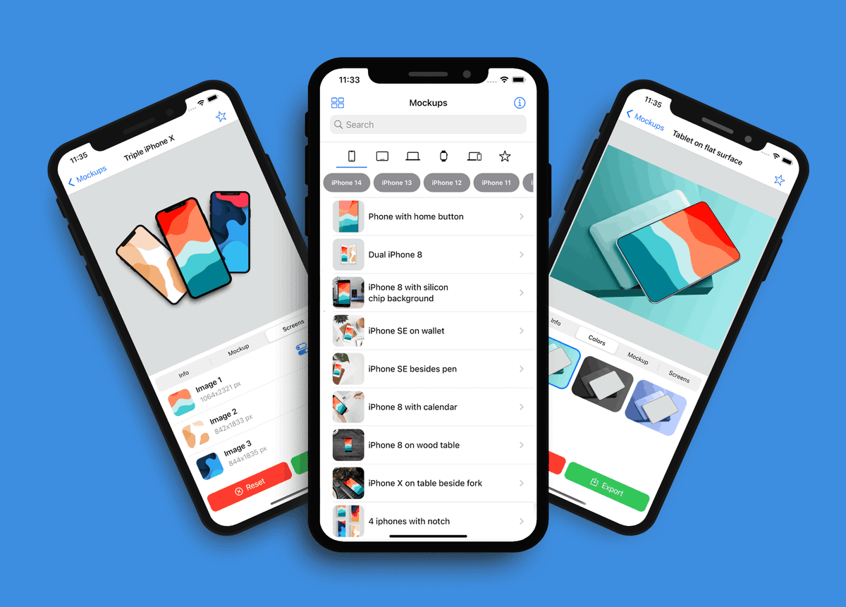 imgyf's tweet photo. If you’re an iOS developer, this tool is a must-have in your toolkit. 💯

@mizframa lets you generate beautiful and unique looking mockups by putting your app screenshots in them. 😮

So fast and easy to use. ⚡

Install here today 👉 https://t.co/coycYSC66r https://t.co/DaBGUwqP0u
