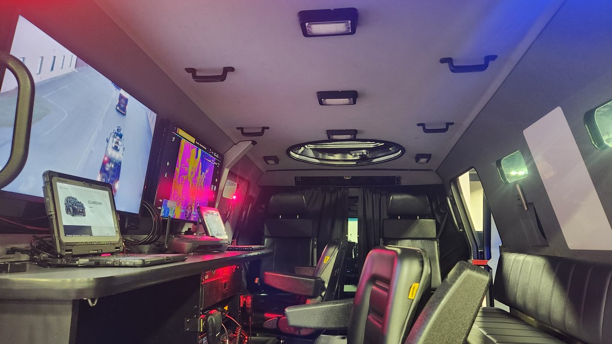 TerradyneArmor's tweet photo. The 2023 NTOA Conference &amp; Vendor Show was a huge success with the all new @FLYMOTIONmedia #GUARDIAN armored tactical command vehicle on display. We look forward to seeing these units going into service in the near future!

#flymotion #terradyne #collaboration https://t.co/o7RcOem1NR