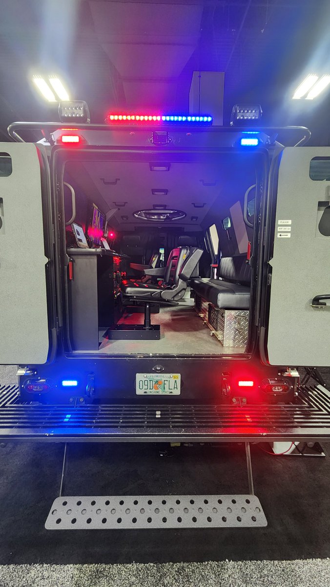 TerradyneArmor's tweet photo. The 2023 NTOA Conference &amp; Vendor Show was a huge success with the all new @FLYMOTIONmedia #GUARDIAN armored tactical command vehicle on display. We look forward to seeing these units going into service in the near future!

#flymotion #terradyne #collaboration https://t.co/o7RcOem1NR