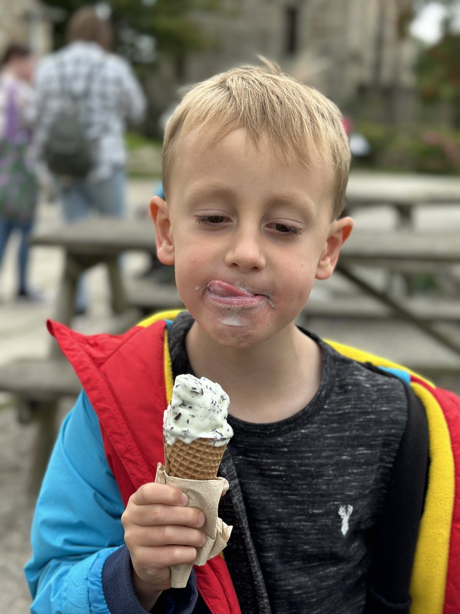 Great day at @Lappavalley with the little dude! 🚂🍦#Newquay #Cornwall23