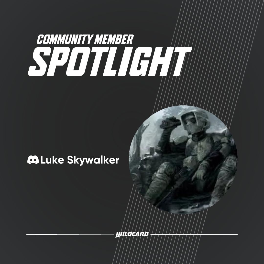 Big shoutout to our resident game analyst Luke Skywalker! Thank you for always providing great feedback to improve Wildcard! Wildcard appreciates you!