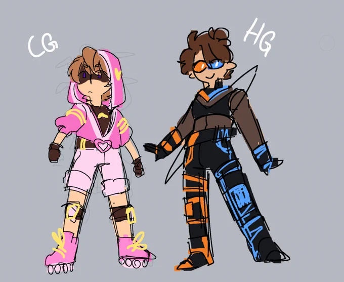 i never actually showed my designs of them 