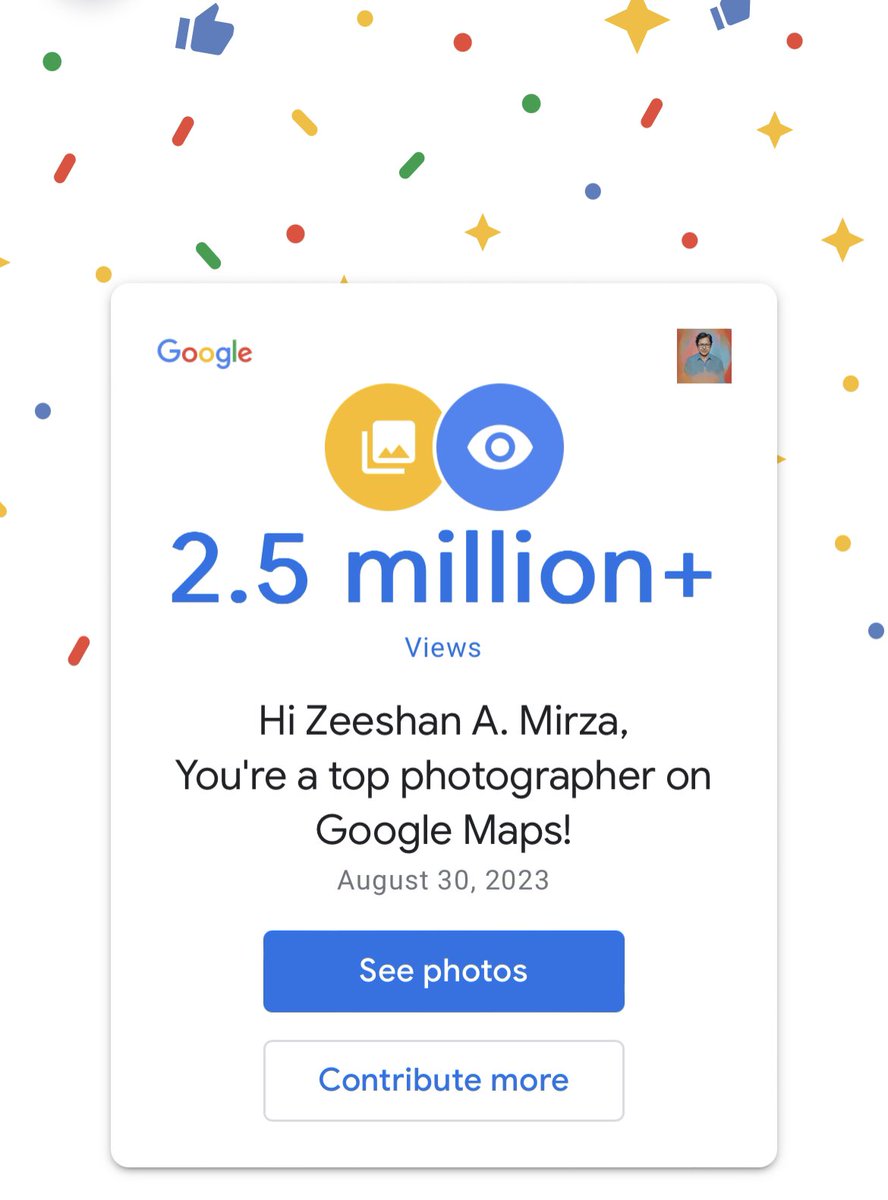 ZshanMirza's tweet image. #GoogleMapsPhotos 2.5 + views #LocalGuide