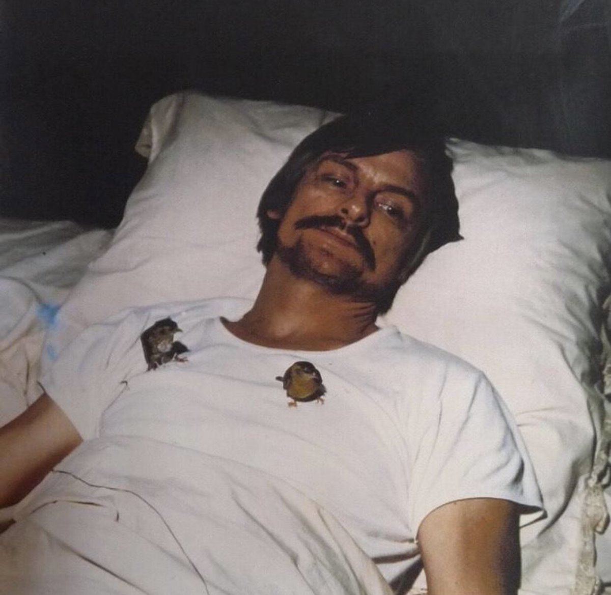 Andrei Tarkovsky and his two birds