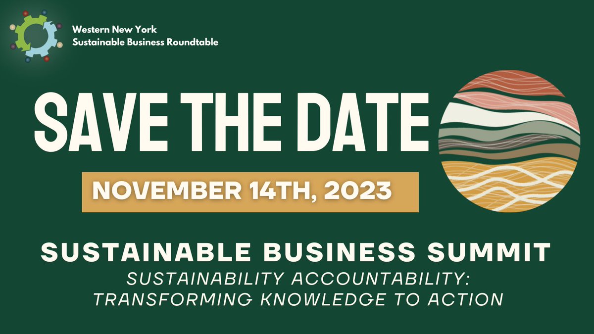 📣 Mark Your Calendars! Join us on November 14th, 2023 for our Annual Sustainable Business Summit.