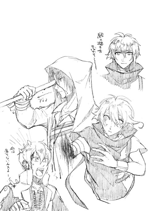 ちまちま一枚のキャンパスに描き足してる 