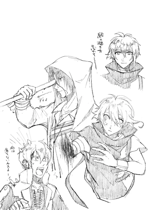 ちまちま一枚のキャンパスに描き足してる 