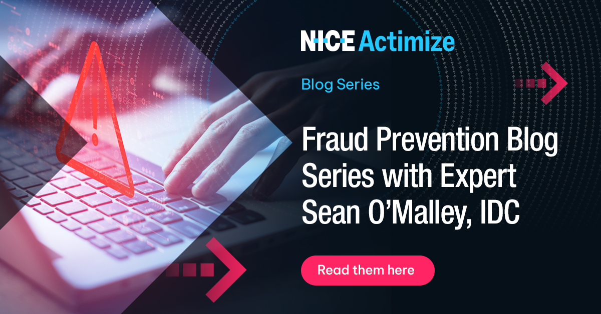 #Fraud expert Sean O’Malley explores the future of fraud, the need for real-time fraud prevention, and the rapidly increasing risk from fraudster scams and #MoneyMules in this insightful blog series.

Read it here:
okt.to/kogGf5