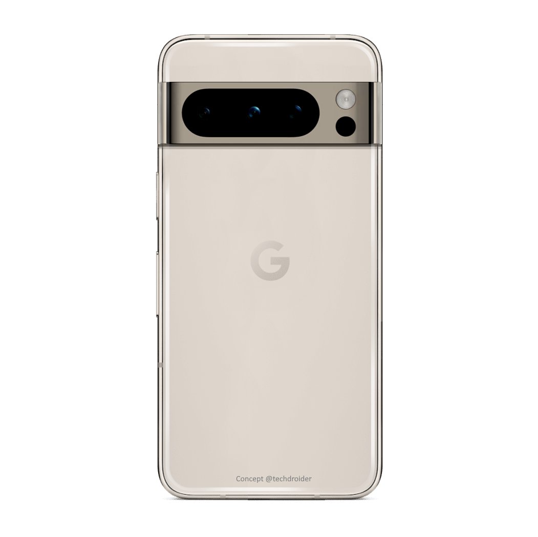 Google Pixel 8 Pro Concept by @techdroider