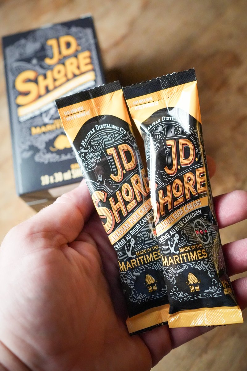 jdshorespirits's tweet photo. We are now offering J.D. Shore - SHORE SHOTS.
That’s right, a single shot of Rum Cream available in a sachet!
J.D. Shore Shots have endless possibilities. Rum Cream is always in season, jazz up your coffee, cocktail concoctions, or sip straight from the sachet.
#ShoreShot https://t.co/1wyruHoglo