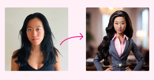 BestGenToolsAI's tweet photo. Did you enjoy the Barbie movie?
There is an AI tool that generates realistic images of users in the iconic Barbie doll style.
The tool: https://t.co/CCALMuhRrD
#AI #Barbie #ATtools #GenerativeAI #BestGenTools https://t.co/gj8AP6OWgE