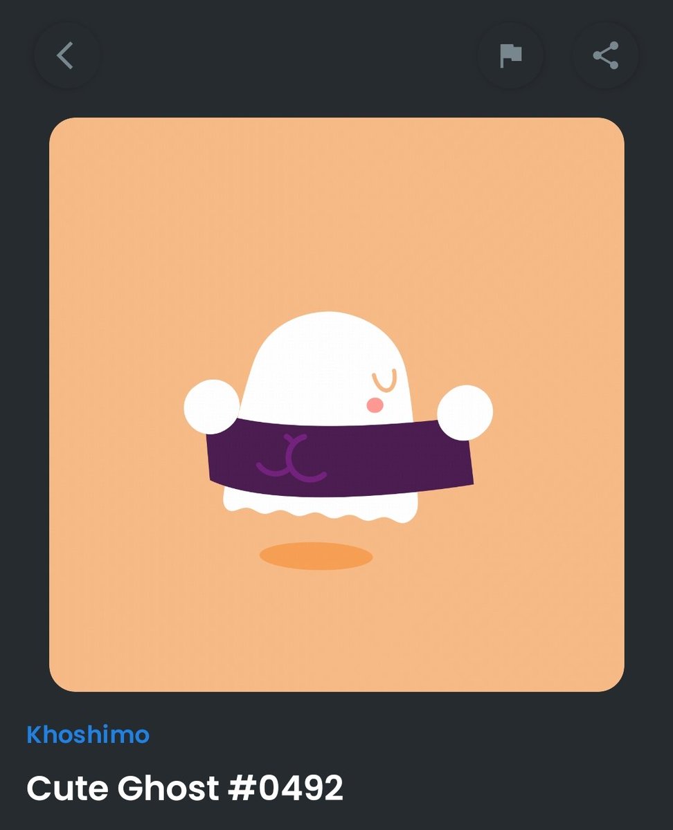 Khoshimo's tweet image. Cute ghost.gif

opensea.io/assets/matic/0…

#NFT #NFTs #NFTDROPS #nftcollector #NFTCommmunity #NFTdrop #nftart #nftcollectors #NFTartwork #opensea #OpenSeaNFT #openseaart