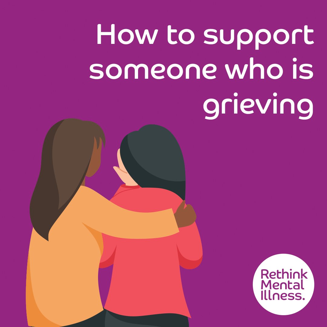 💬 Grief can have a significant impact on our mental health.

If you know someone who is grieving, here's some guidance on how to help 👇

#GriefAwarenessDay