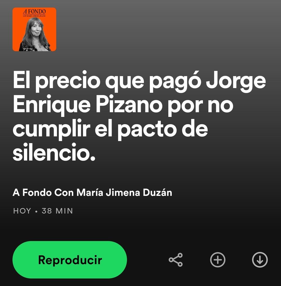 AL AIRE l HOY l El precio que pagó Jorge enrique Pizano por no cumplir el pacto de silencio

🎙️👉🏼
acortar.link/F4wvxx