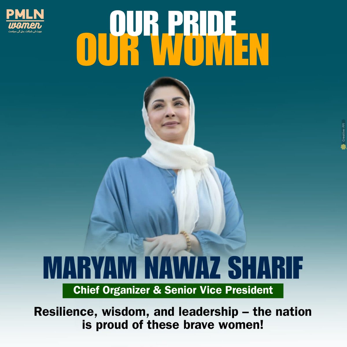 SoniaAshir's tweet photo. #Our_Pride.
@MaryamNSharif https://t.co/7Gbs5pBL9C