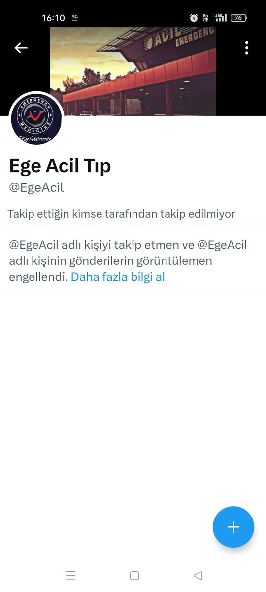 AyseSueda6's tweet photo. Herkesin en iyi araştırma hastanesi sandığı Ege Üniversitesinin acil servisi hafta sonu durumu kritik olan hastalara "bizde çok şaşkınız, ilk defa böyle bir vakayla karşılaşıyoruz " diyen asistanlara emanet ediyor. Ve ege acile mesaj yazdığım için beni engelliyor @sagliklicozum https://t.co/VQwo6JQp5R