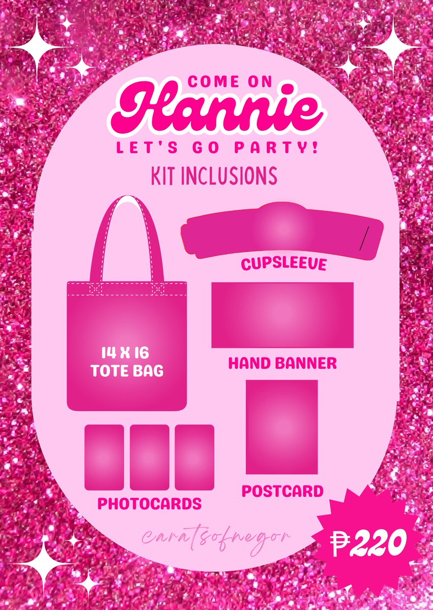 caratsofnegor's tweet photo. COME ON HANNIE, LET’S GO PARTY! 

And we are back again! Join us as we celebrate Hannie in Hannie Land this October 8, 2pm at Zu Boh Ti!

Dress code: Be Pretty in Pink 💗

Get yours here: https://t.co/kafg3I0aTq

#HannieInHannieLand
#CaratsNegOrEVENTS https://t.co/vQpvYQiHDG