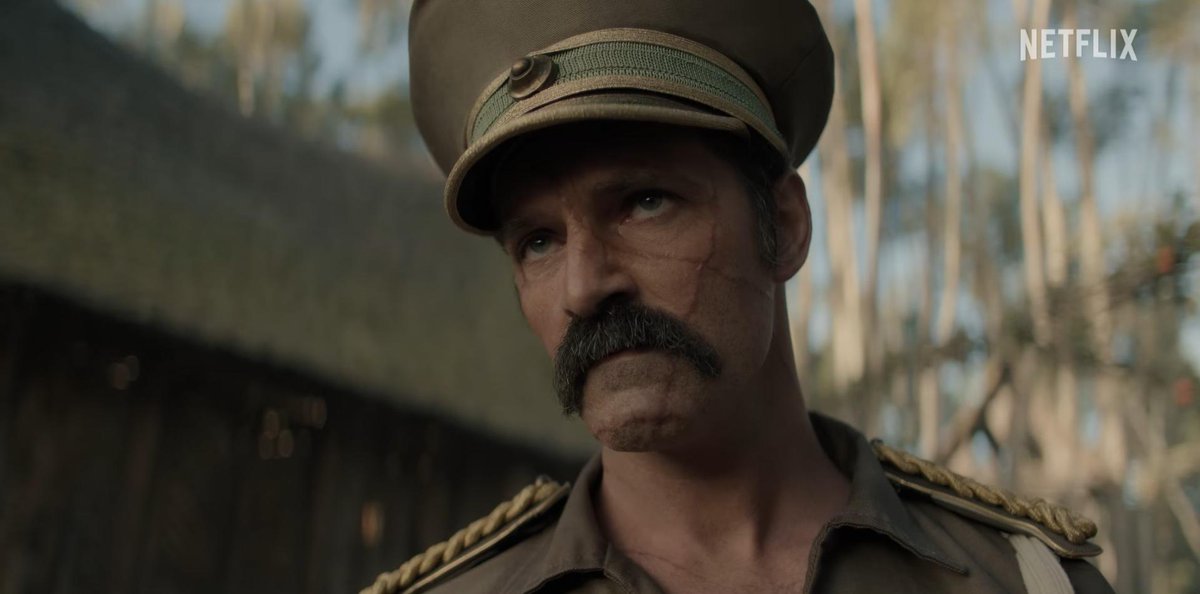 OP_Netflix_Fan's tweet photo. First look at Genzo in One Piece Live Action!! https://t.co/N055Mh8DY7