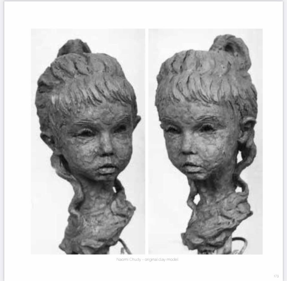 ZimbabweBird's tweet photo. Below pics in tribute to Naomi Chudy who died 30 May this year.  Naomi's father did many things well: he sculpted the bust of young Naomi, while the animals were made by David Chudy's company for the Museum of Human Sciences in Zimbabwe when it was still Southern Rhodesia. https://t.co/V5eK9vZTFb