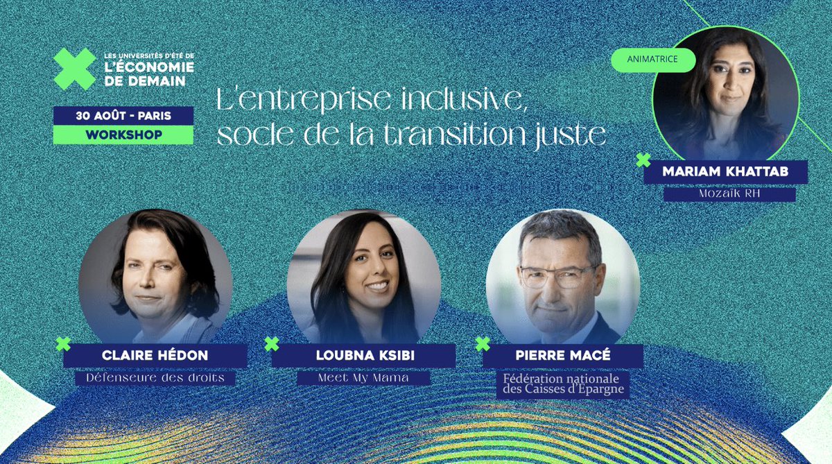 En direct des #UEED avec @pierre_mace pour promouvoir l'entreprise "inclusive" et soutenir le plaidoyer du <a href="/Mouv_ImpactFr/">Mouvement Impact France</a> et ses propositions en faveur de l'inclusion et de la diversité dans l'entreprise. <a href="/Caisse_Epargne/">Caisse d'Epargne</a> #Impact #RSE #Mixité #Diversité