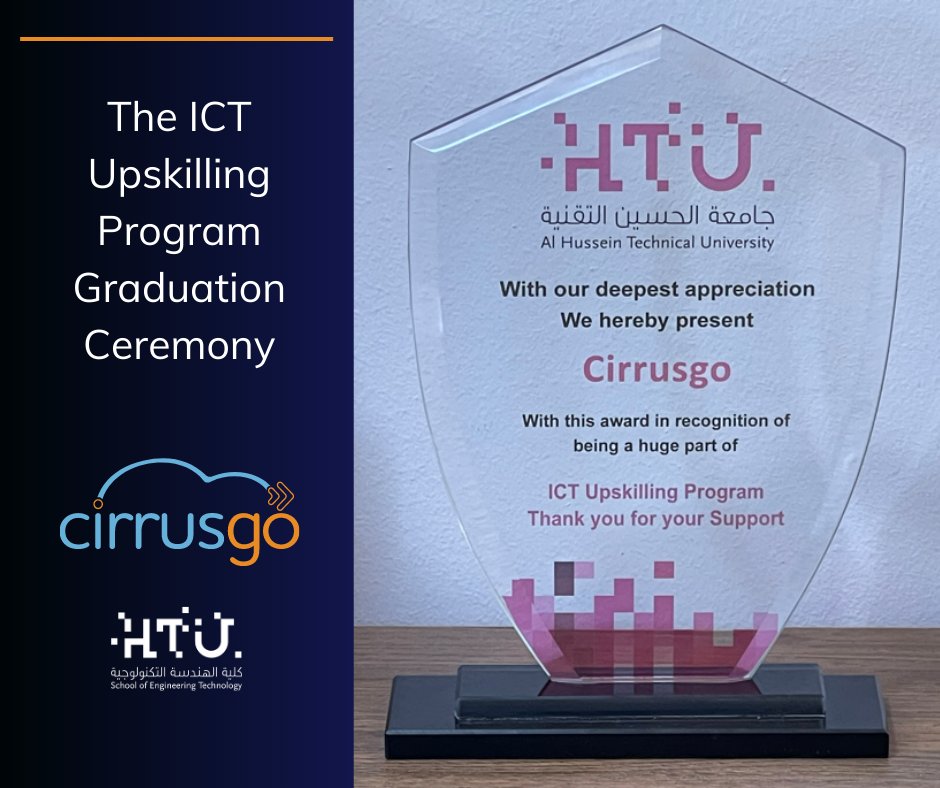 cirrusgo's tweet photo. Cirrusgo Celebrates Success๐
We are thrilled that we were a part of #HTU Graduation Ceremony of the ICT Upskilling Program. We extend our warm congratulations to all the talented graduates who have emerged ready to conquer the tech industry
#cirrusgo #aws #ICTUpskilling https://t.co/fMvaydgejj