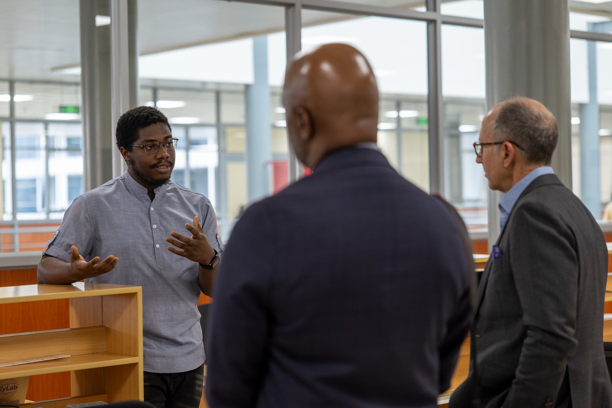 cmu_africa's tweet photo. Carnegie Mellon University Africa hosted members of The @ChallengerCtr , led by President and CEO Dr. Lance Bush and Mr. Kevin R. Harrell, Vice President of Education. The visit was aimed to explore collaboration between the two esteemed institutions.
#AdvancedCollaboration https://t.co/JIEl88cUZe