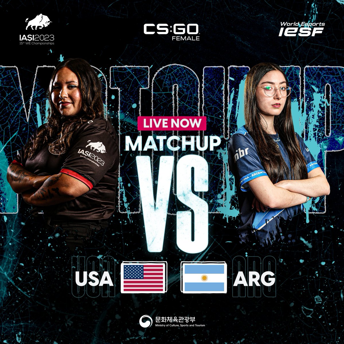 iesf_official's tweet photo. 1:1, you can't miss the OVERPASS MAP!
These girls areΒ onΒ fire! π₯
π΄https://t.co/WkeCbOalW3
#WEC23 #IESF #Iasi2023 #WorldEsports #csgofemale https://t.co/jBvEITZ3mF