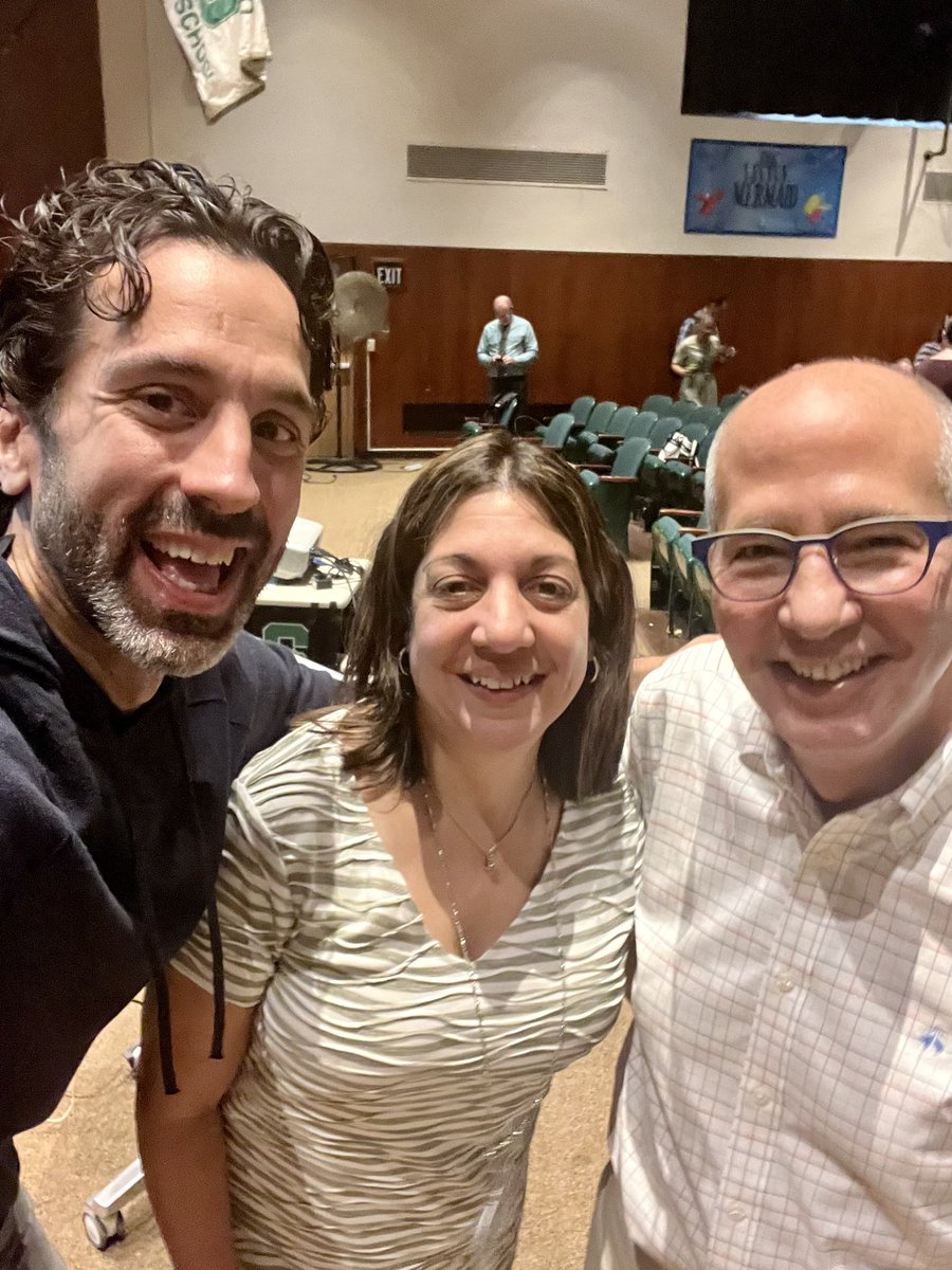 Dr. Leone and I are kicking off the day with inspiration from George Couros! #seafordufsd